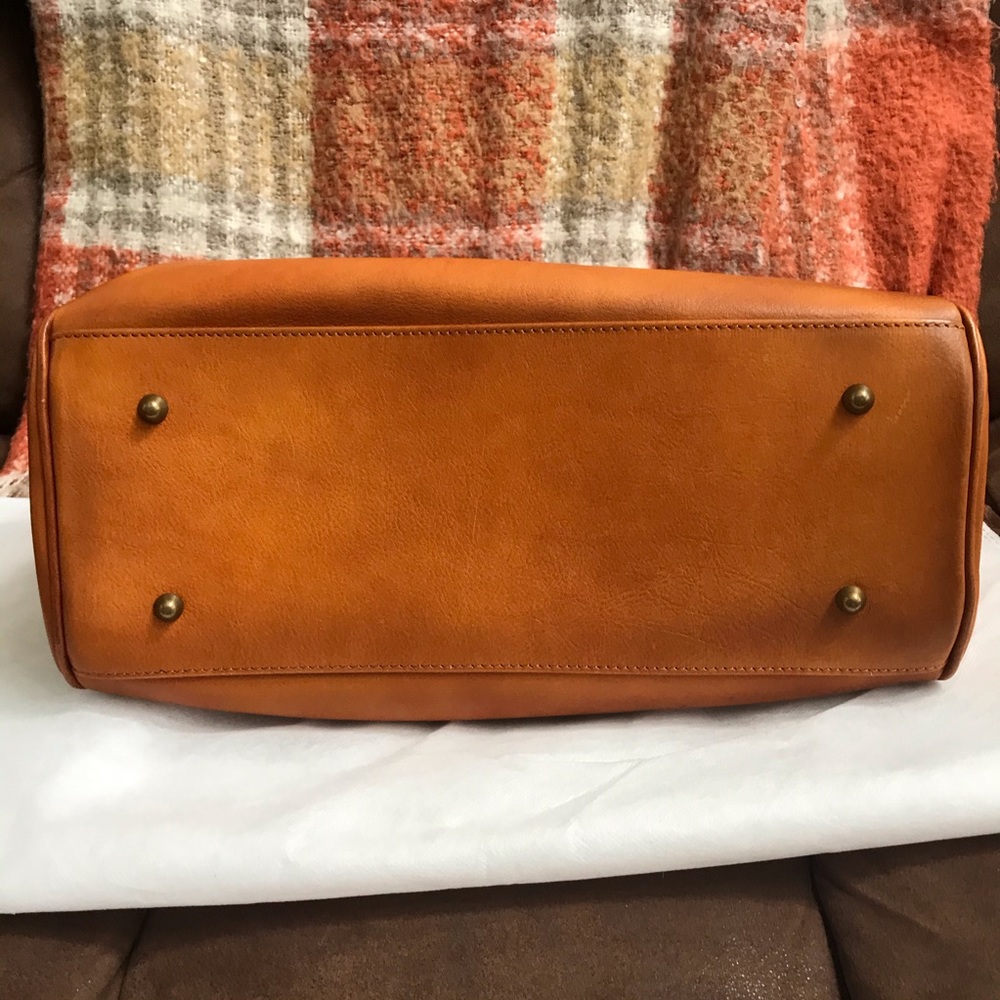 NEW PRATESI Italian Leather Doctors Bag - Picture 5 of 8